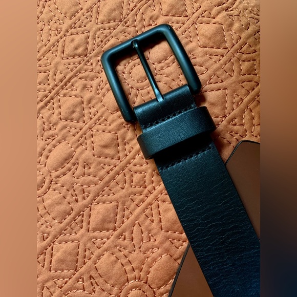 🧿NWT ORIGINAL PENGUIN Full Grain Cowhide Leather Black Dress Belt🧿#PENGUIN - Picture 6 of 14